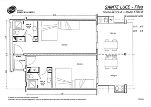 appartement à la vente -   97228  SAINTE LUCE, surface 22 m2 vente appartement - UBI430589531